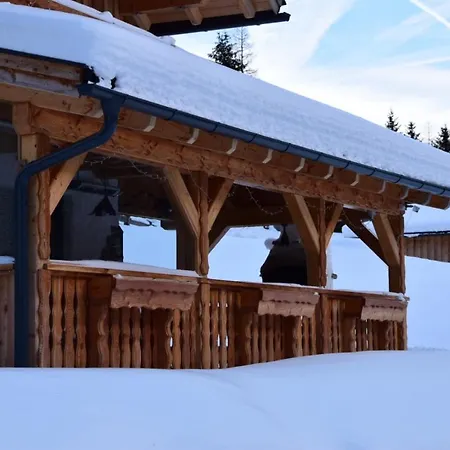 بيت خشبي Almchalet Poellatal